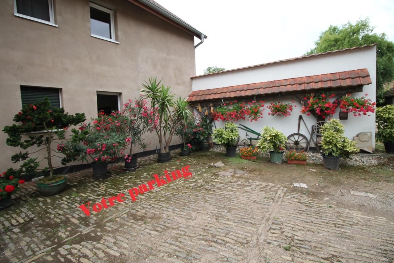 La Chambre Aux Hirondelles Ittenheim Exteriör bild